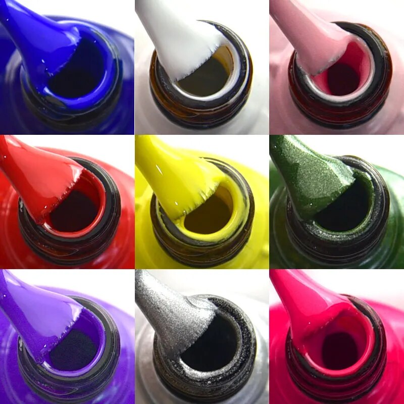 UV LED Gel Colors 7.5ml Super Shinning Nail Gel