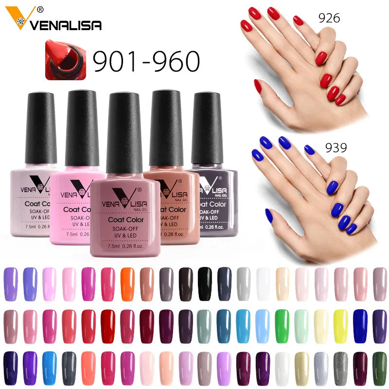 UV LED Gel Colors 7.5ml Super Shinning Nail Gel