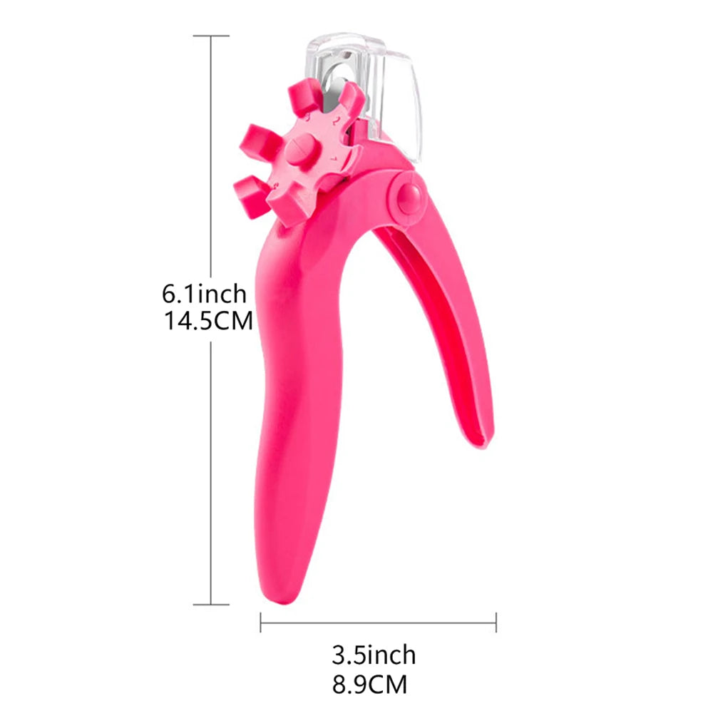 6-Position Adjustable Fake Nail Clipper