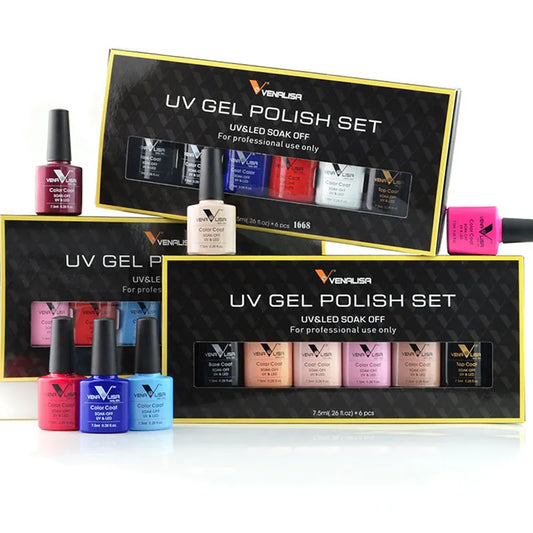 Assorted Color Gel Nail Polish Set: Take Your Creativity to New Heights!